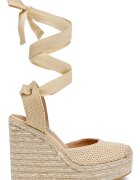Steve Madden Полускосени сандали Светло бежово
