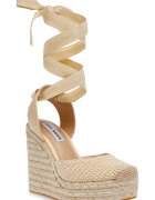 Steve Madden Полускосени сандали Светло бежово