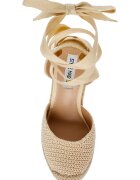 Steve Madden Полускосени сандали Светло бежово