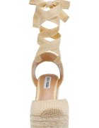 Steve Madden Полускосени сандали Светло бежово