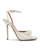 Steve Madden Сандали Atheria от еко кожа с класически ток - Бял