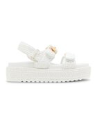 Steve Madden Сандали Bigmona с равна платформа и велкро Бял
