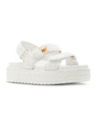 Steve Madden Сандали Bigmona с равна платформа и велкро Бял