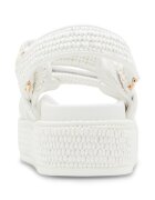 Steve Madden Сандали Bigmona с равна платформа и велкро Бял