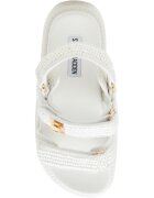 Steve Madden Сандали Bigmona с равна платформа и велкро Бял