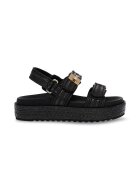 Steve Madden Сандали Bigmona с равна платформа и велкро Черен
