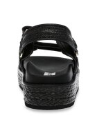 Steve Madden Сандали Bigmona с равна платформа и велкро Черен