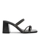 Steve Madden Сандали Catlyn с декоративни камъни - Избеляло черно -