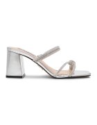 Steve Madden Сандали Catlyn с декоративни камъни - Сребрист -