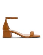 Steve Madden Сандали Gena с масивен ток - Карамел
