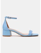 Steve Madden Сандали Gena с масивен ток - Ледено синьо