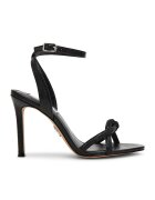 Steve Madden Сандали Jewells с ток стилето и декоративни камъни - Черен