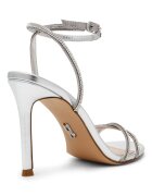 Steve Madden Сандали Jypsey с декоративни камъни Сребрист