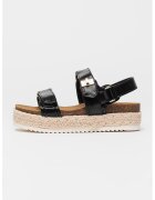 Steve Madden Сандали от еко кожа с равна платформа