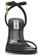 Steve Madden Сандали от еко кожа с ток Черен