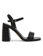 Steve Madden Сандали от кожа и еко кожа Черен