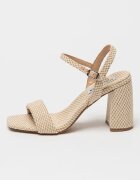 Steve Madden Сандали от кожа и еко кожа Слонова кост/Бежов