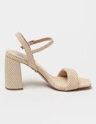 Steve Madden Сандали от кожа и еко кожа Слонова кост/Бежов