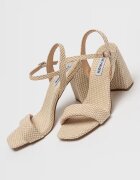 Steve Madden Сандали от кожа и еко кожа Слонова кост/Бежов