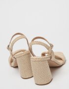 Steve Madden Сандали от кожа и еко кожа Слонова кост/Бежов