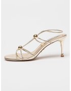 Steve Madden Сандали Ramos от еко кожа с каишки - Златист