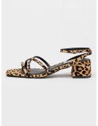 Steve Madden Сандали с масивен ток - Тъмнокафяв/Карамел