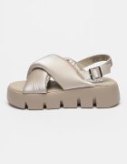 Steve Madden Сандали с равна платформа и тока Сив