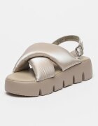 Steve Madden Сандали с равна платформа и тока Сив