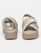 Steve Madden Сандали с равна платформа и тока Сив