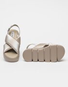 Steve Madden Сандали с равна платформа и тока Сив