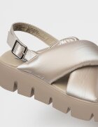 Steve Madden Сандали с равна платформа и тока Сив