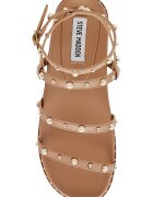Steve Madden Сандали с тънки каишки Тъмнокафяв