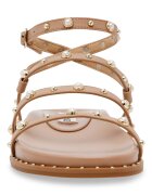 Steve Madden Сандали с тънки каишки Тъмнокафяв