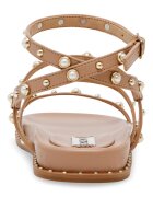 Steve Madden Сандали с тънки каишки Тъмнокафяв