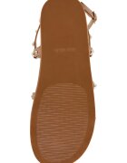 Steve Madden Сандали с тънки каишки Тъмнокафяв