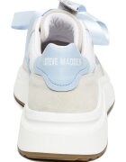 Steve Madden Скосени спортни обувки под глезена Бял/Слонова кост/Ледено синьо