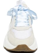 Steve Madden Скосени спортни обувки под глезена Бял/Слонова кост/Ледено синьо