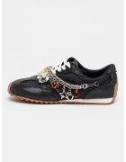 Steve Madden Спортни обувки Comeos-R от еко кожа с текстил - Черен