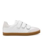 Steve Madden Спортни обувки Daybreak от велур и кожа с велкро - Бял