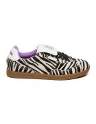 Steve Madden Спортни обувки Ethora-L с еко кожа с косъм - Бял/Черен