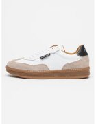 Steve Madden Спортни обувки Euphoria с велур - Пепеляво сиво/Светло кафяво