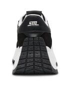 Steve Madden Спортни обувки от велур и текстил Бял/Черен