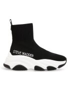 Steve Madden Спортни обувки Prodigy с дизайн на чорап Черен/Бял