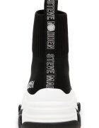 Steve Madden Спортни обувки Prodigy с дизайн на чорап Черен/Бял