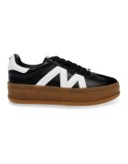 Steve Madden Спортни обувки с връзки - Бял/Черен