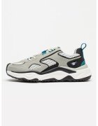 Steve Madden Спортни обувки Serpent с мрежести зони - Бял/Черен/Пепеляво сиво/Тъмнозелен