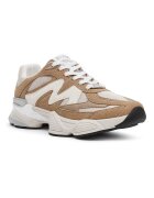 Steve Madden Спортни обувки Speeder с връзки Карамел/Мръснобял