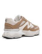 Steve Madden Спортни обувки Speeder с връзки Карамел/Мръснобял