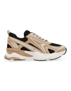 Steve Madden Спортни обувки Speedster-E с нисък профил - Тъмнокафяв/Черен/Мръснобял