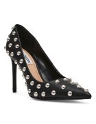 Steve Madden Стилето от еко кожа с капси Черен/Сребрист